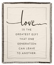 Load image into Gallery viewer, Sentiment Throw Blanket