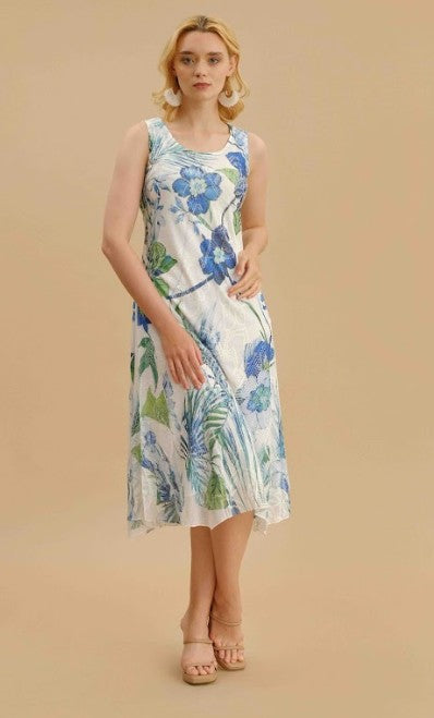 Cornflower Blue Knitted Dress SALE