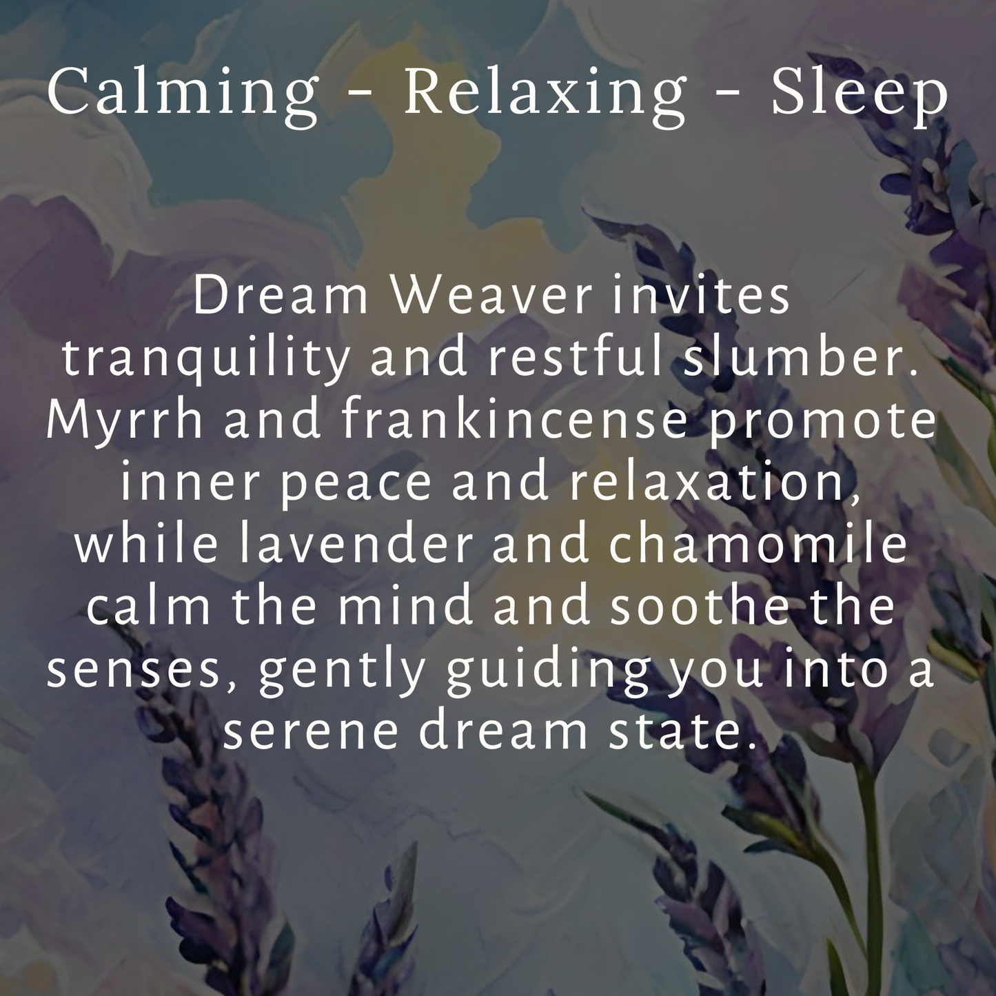 Blooming Wild Botanicals - Dream Weaver Aromatherapy Potion | Restful Sleep