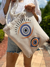 Load image into Gallery viewer, Evil Eye Tote Bag