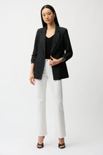 Load image into Gallery viewer, Woven Jacquard Texture Boxy Blazer 242034S26