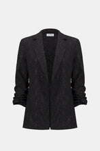Load image into Gallery viewer, Woven Jacquard Texture Boxy Blazer 242034S26