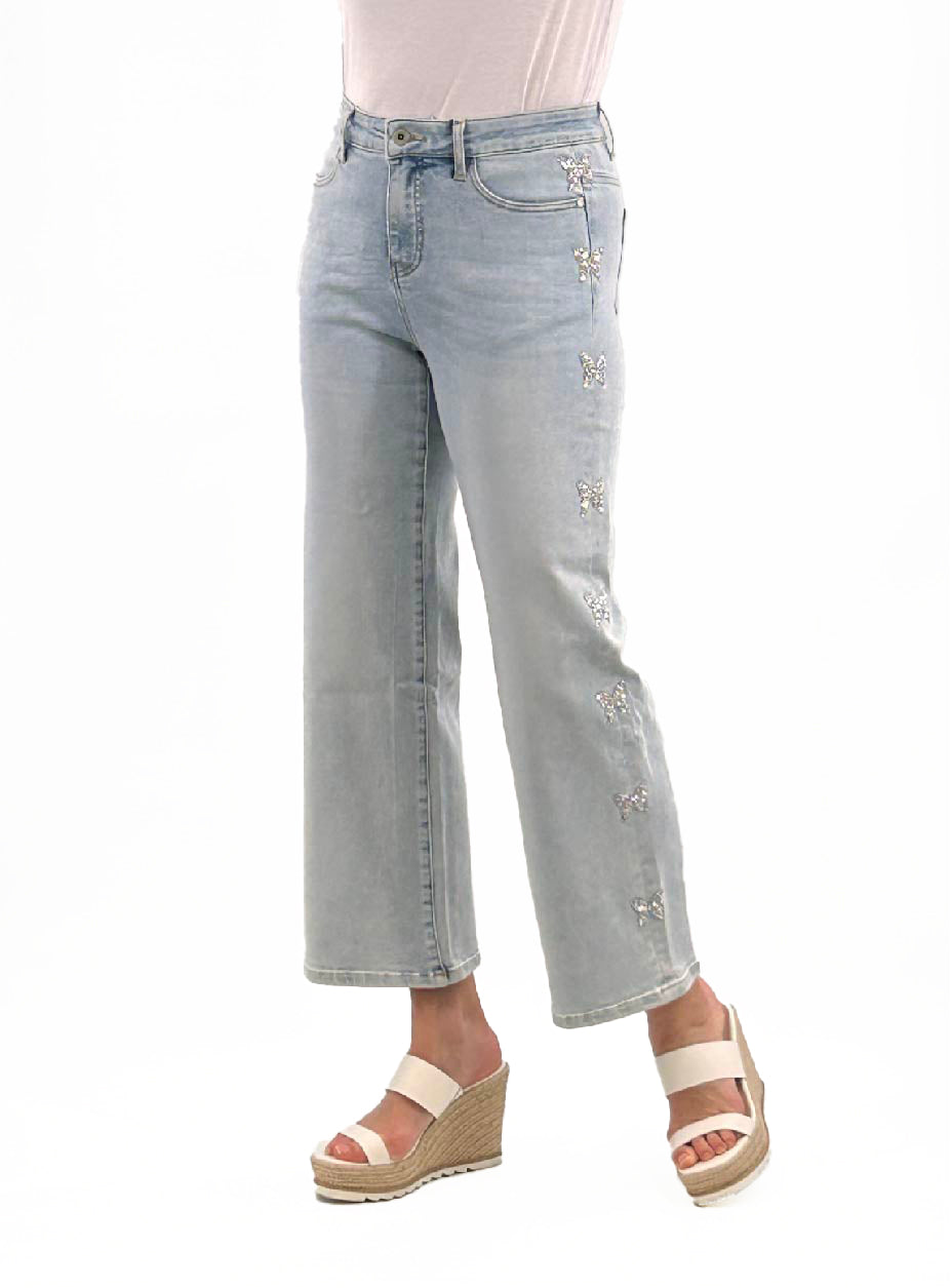 Denim 'Butterfly' Pants SALE