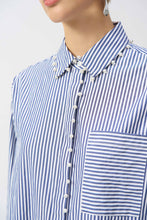 Load image into Gallery viewer, Striped Stretch Cotton Shirt 251942