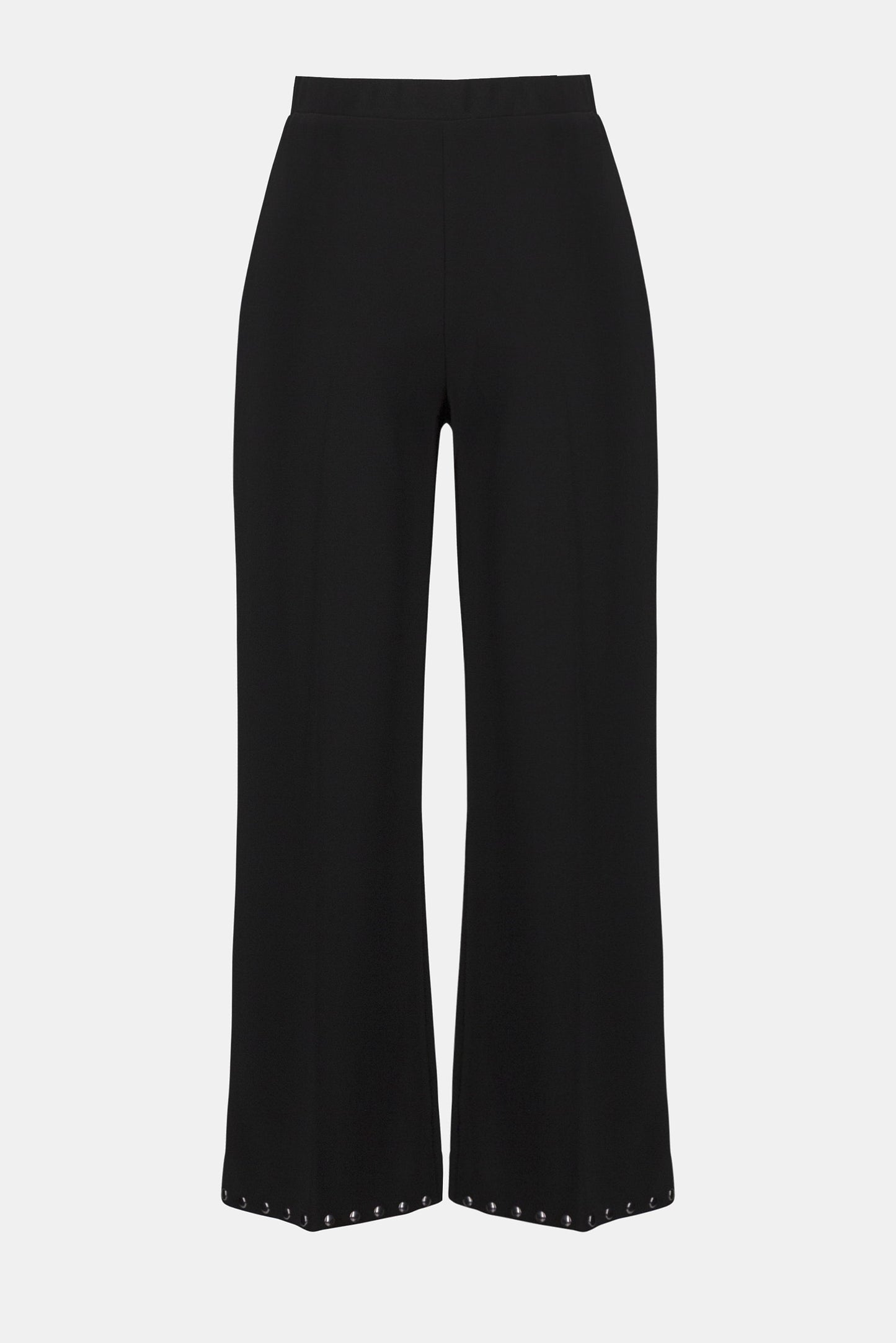 Silky Knit Wide-Leg Pull-On Pants 253192