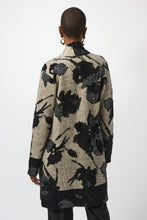 Load image into Gallery viewer, Abstract Jacquard Sweater Knit Long Cardigan 253956