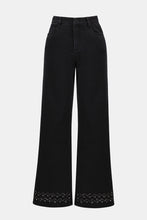 Load image into Gallery viewer, Classic Wide Leg Stretch Denim Jeans 253988