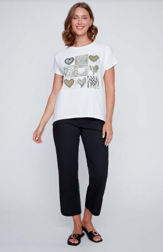 Heart Patchwork Tshirt