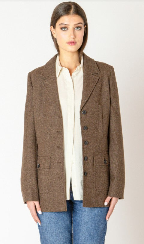 Heather Utility Blazer
