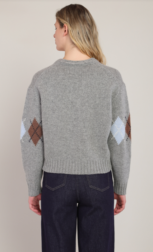 Argyle Sweater Top 2827040