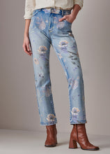 Load image into Gallery viewer, Garden Floral Straight Leg Denim