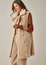 Load image into Gallery viewer, Darce Sherpa Mid Length Vest SALE