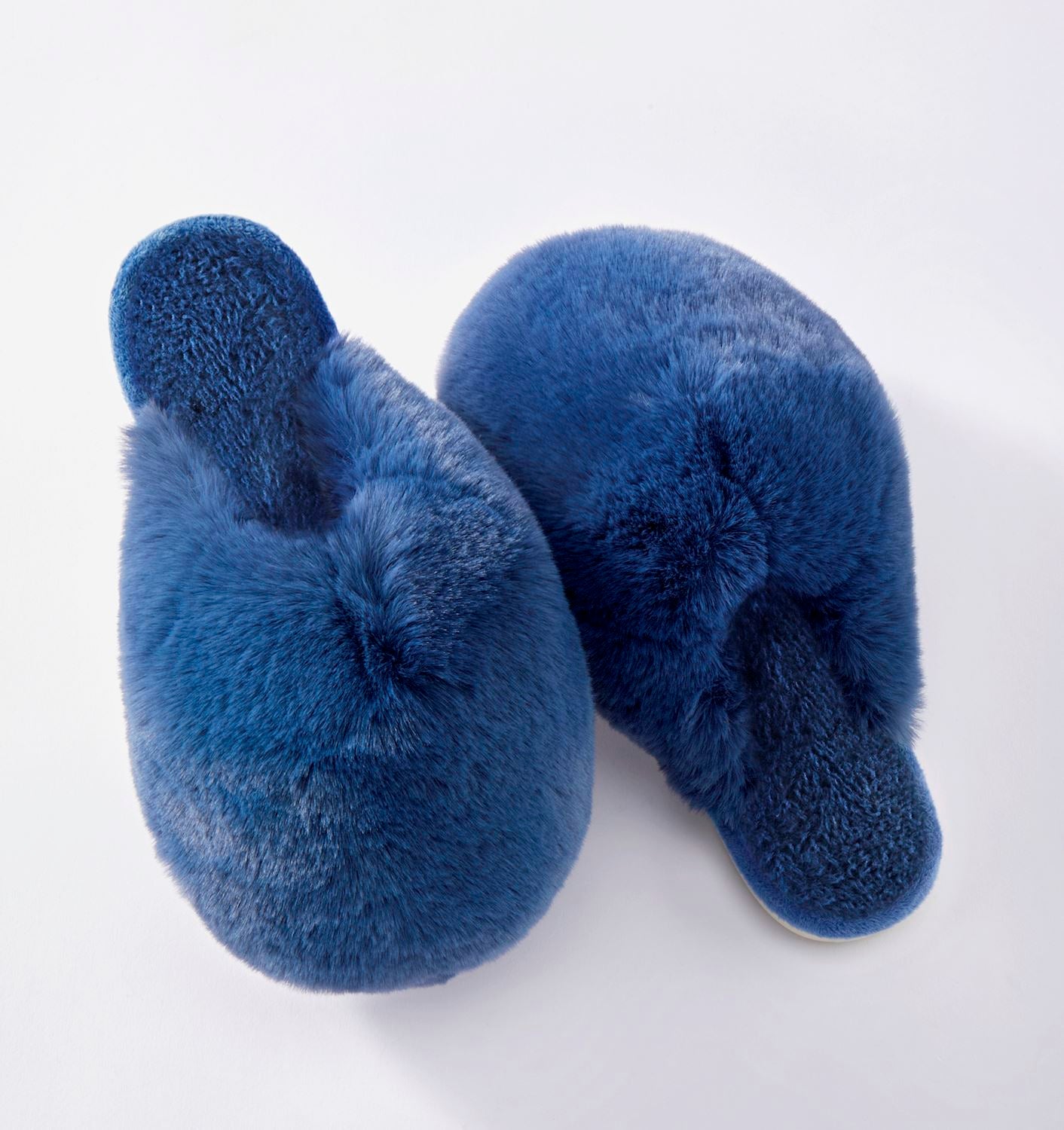 Faux Fur Bubble Slippers