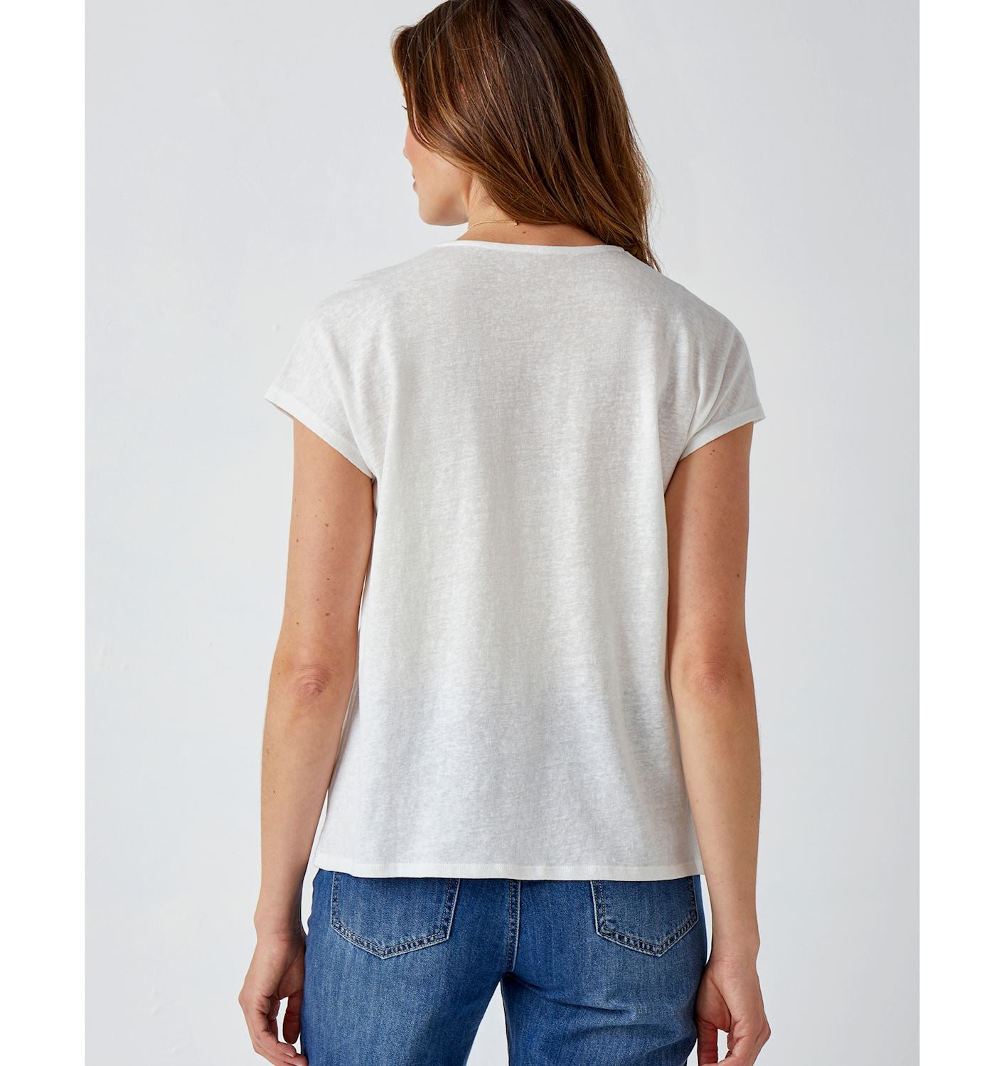 Elevated Deep V Tee