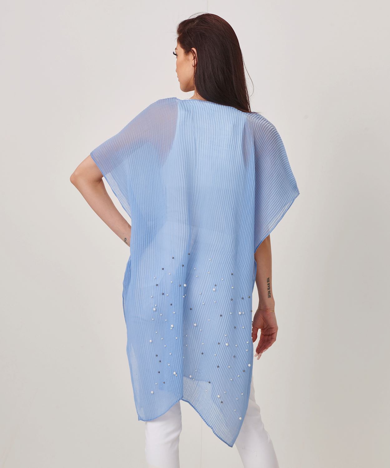 Pearl Studded Cover Up