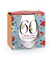 Load image into Gallery viewer, Stemless Wine Glass - big birthday