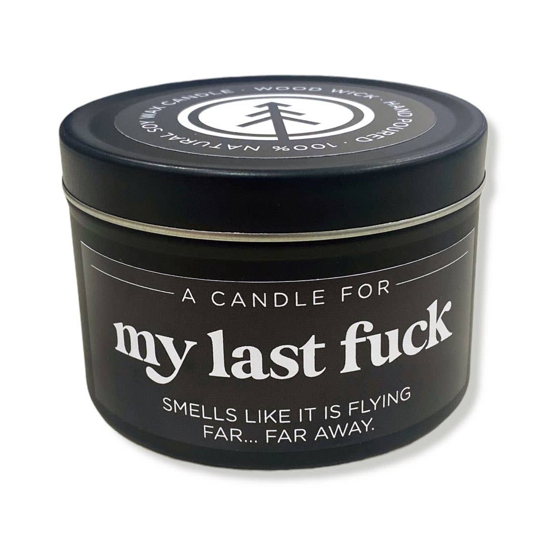 My Last Fuck | Wood Wick Candle