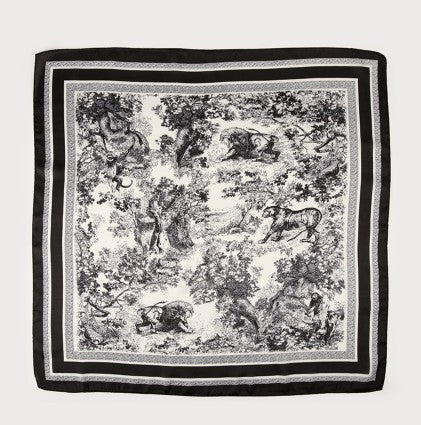 Satin Squared Scarf