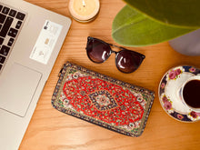 Load image into Gallery viewer, Red & Green Women's Wallet