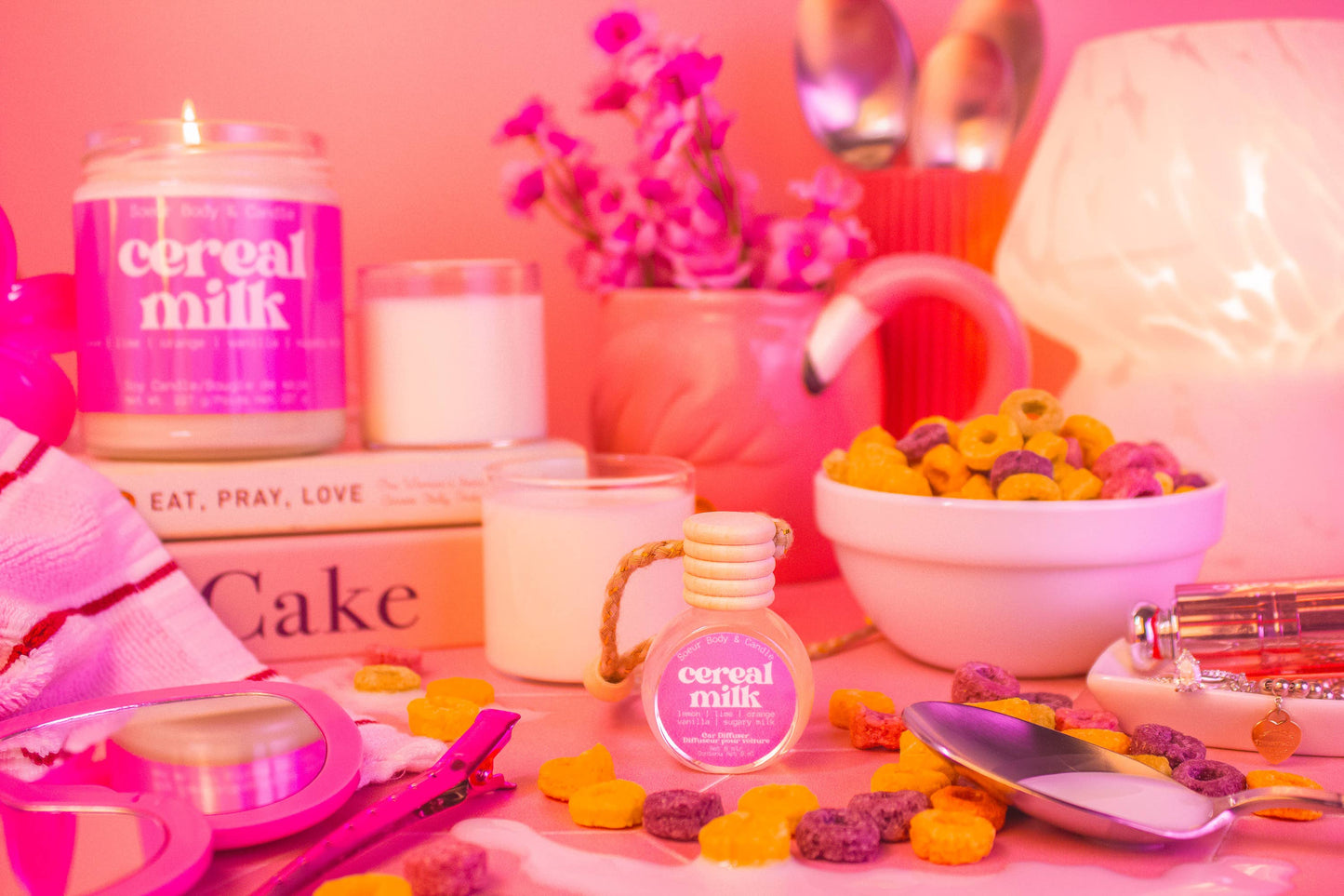 Soeur Body and Candle - Cereal Milk Car Diffuser