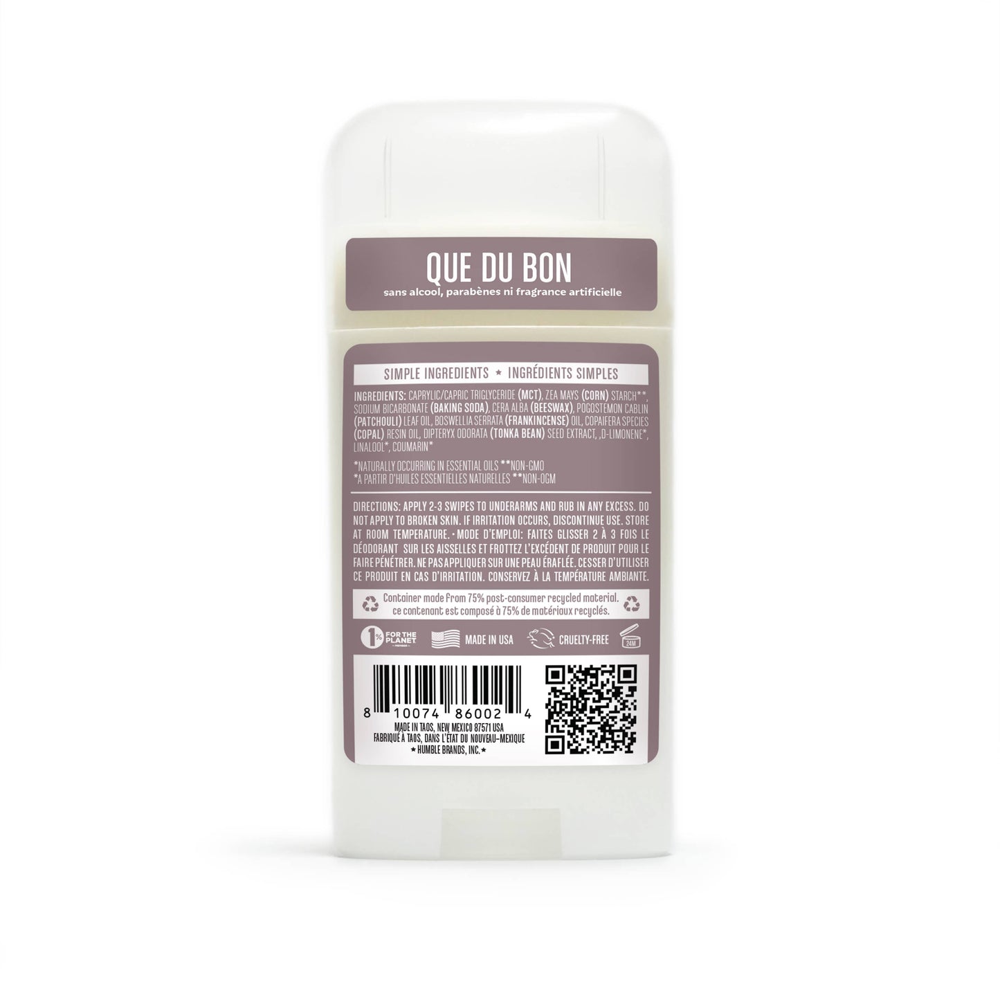 Humble Brands, Inc - Canada - Patchouli & Copal