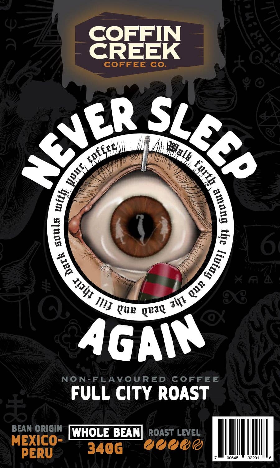 Coffin Creek Coffee - Never Sleep Again - Full City Roast
