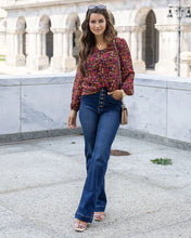 Load image into Gallery viewer, button fly flare denim SALE