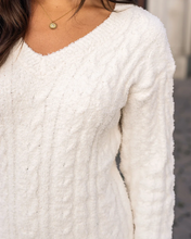 Load image into Gallery viewer, Cloud Cabled Sweater Dress