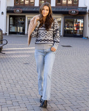 Load image into Gallery viewer, Cloud Intarsia Knit Sweater SALE