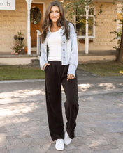Load image into Gallery viewer, Corded Straight Leg Pants in Java