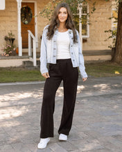 Load image into Gallery viewer, Corded Straight Leg Pants in Java