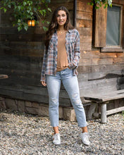 Load image into Gallery viewer, Favourite Button Up Plaid