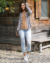 Load image into Gallery viewer, Favourite Button Up Plaid