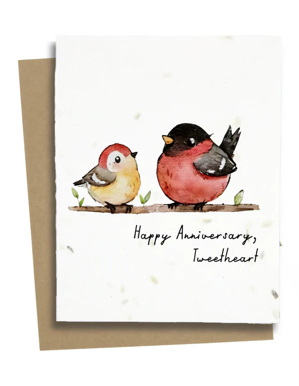 Happy Anniversary Bird Card - HABC