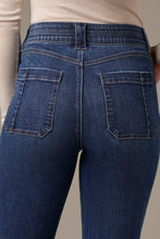 Load image into Gallery viewer, Madison High Rise Utility Pocket Rise Itty Bitty More Boot Jeans P2891NORI