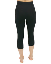 Load image into Gallery viewer, Cropped Midweight Daily Pocket Leggings-Black