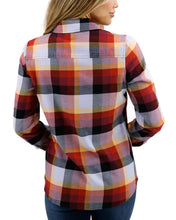 Load image into Gallery viewer, Northern Plaid Flannel Top