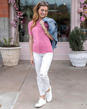 Load image into Gallery viewer, Patched Ribbed Knit Tee SALE