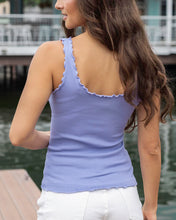 Load image into Gallery viewer, Ribbed Ruffle Hem Brami Tank SALE