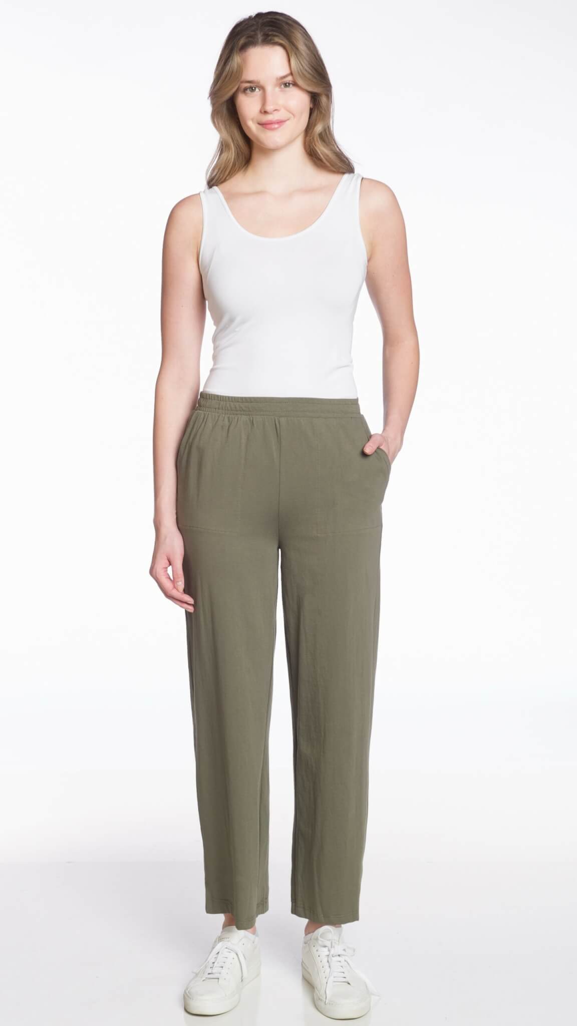 Pull On Wide Leg Pant