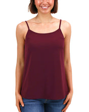 Load image into Gallery viewer, Scoop Neck Cami in Wine