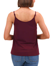 Load image into Gallery viewer, Scoop Neck Cami in Wine