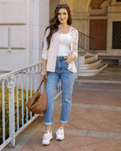 Load image into Gallery viewer, Seaside Striped Button Down Shirt