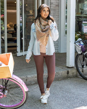 Load image into Gallery viewer, Soft-Stretch High Waisted Leggings in Dark Brown