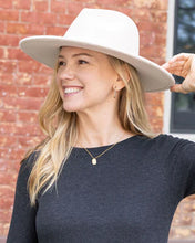 Load image into Gallery viewer, wide brim felt hat