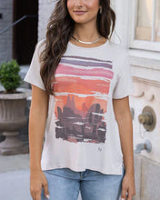 Load image into Gallery viewer, vip favorite perfect scoop neck graphic tee - scenic watercolor