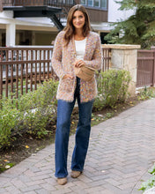 Load image into Gallery viewer, Wubby Cardi in Caramel Confetti SALE