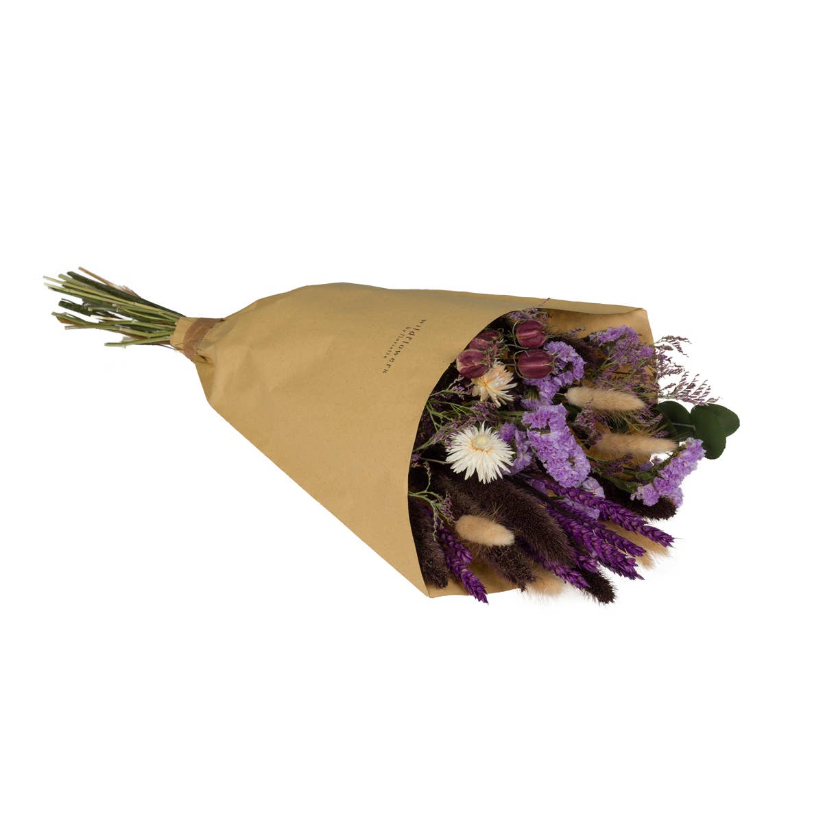 Dried Flowers - Field Bouquet - Meadow Violet: Small