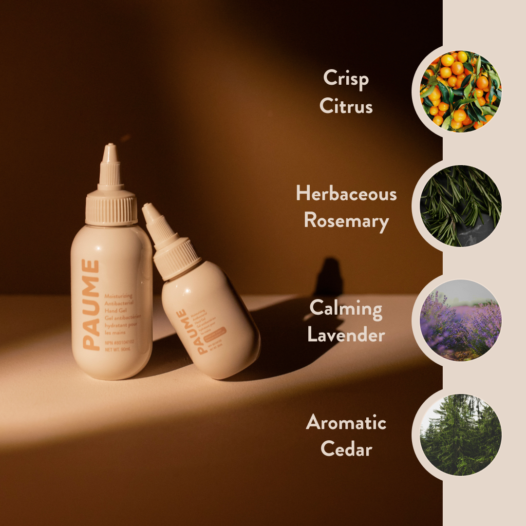 PAUME - Sanitizer Gel Bottle | Moisturizing Antibacterial Hand Gel