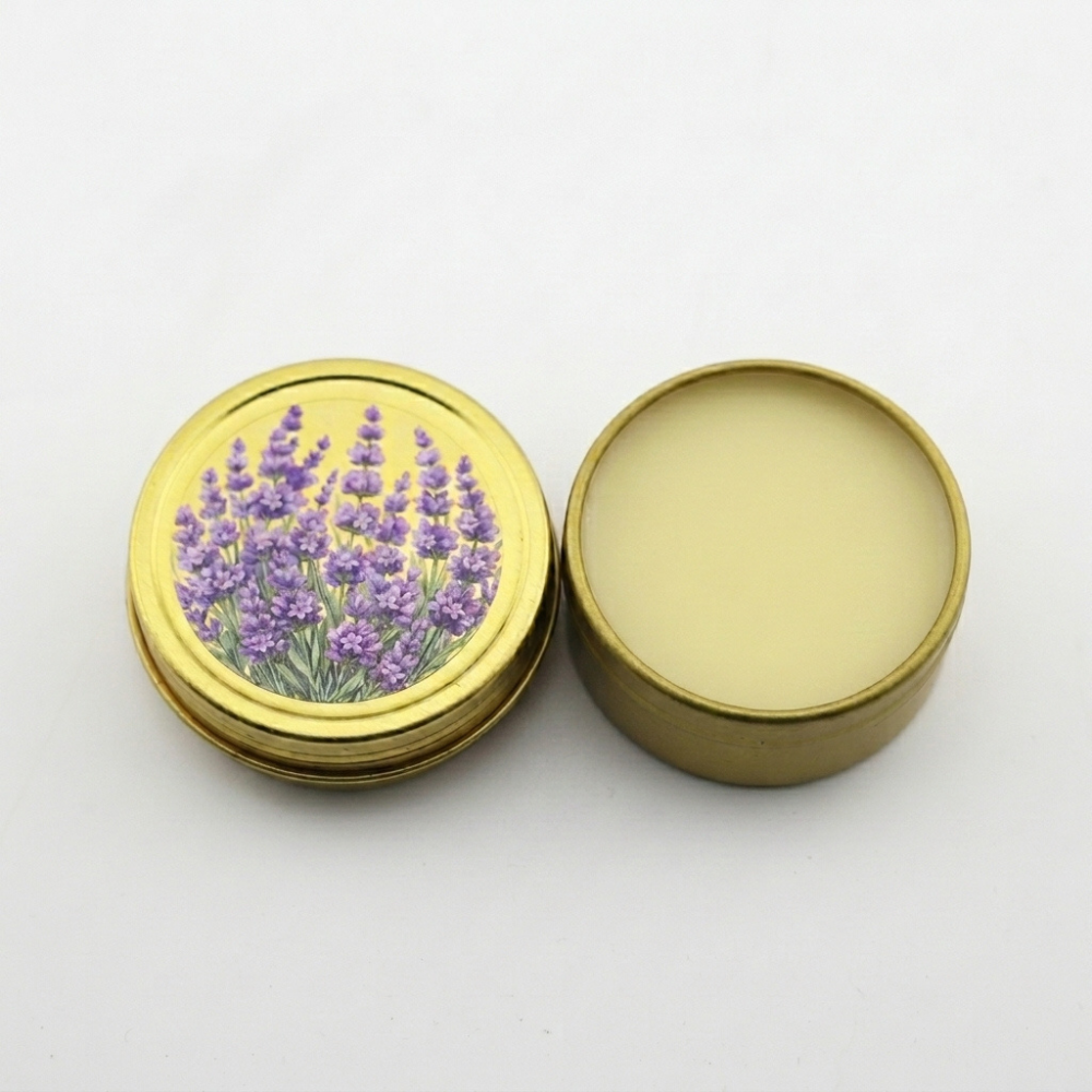 Blooming Wild Botanicals - Calm Balm True Lavender Balm | 12 Pack + Free Wood Display